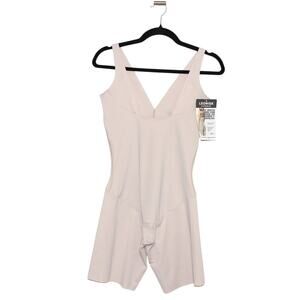 Leonisa Total Smooth Undetectable Step-in Mid-Thigh Body Shaper Size Large NWT